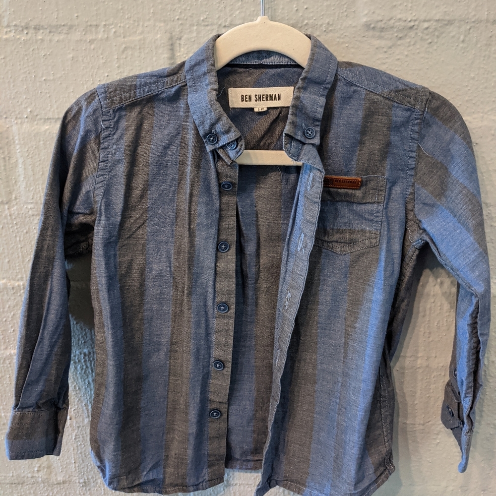 Ben Sherman Toddler Boy's Button Down.